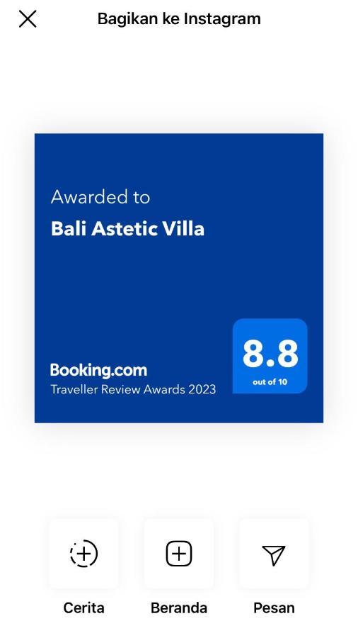 Bali Astetic Villa And Hot Spring Кинтамани Экстерьер фото
